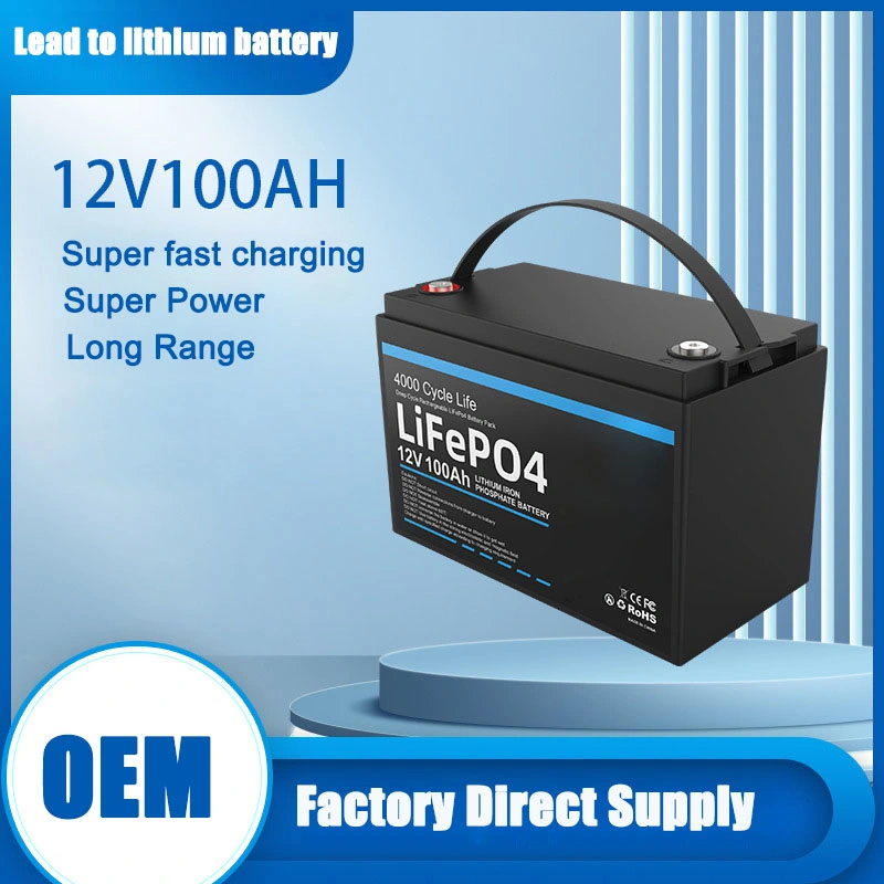 The Best LiFePO4 Li Ion 12V 100ah Lithium Battery for Solar, RV, Golf Cart