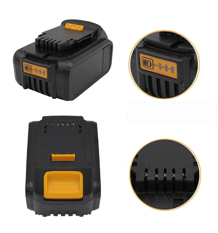 18V 4.4ah Lithium Ion Battery Packs for D E W a L T Electric Tools Lithium Ion Rechargeable Replacement Batteries for Sale