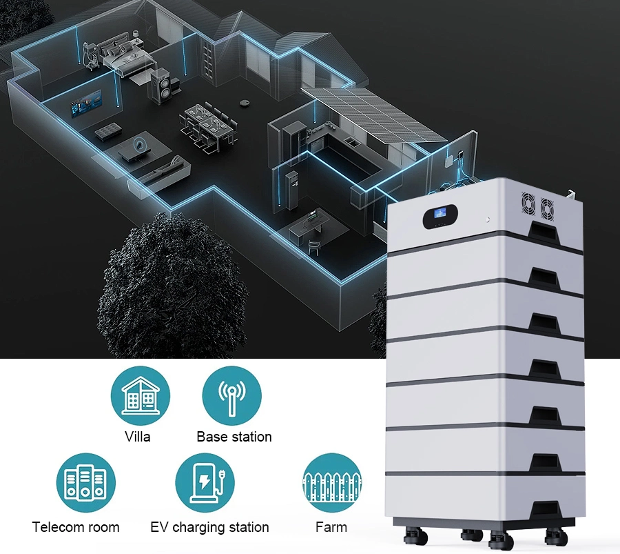 Cts All in One Lithium Battery 48V 10kwh Stacked Module Energy Storage