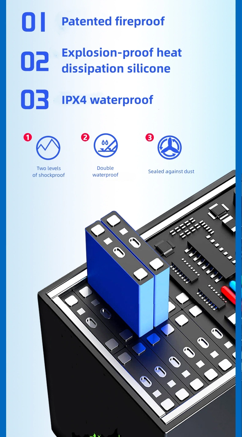 Factory OEM LiFePO4 Battery 24V 150ah for Electric Car Agv Golf Cart Power Supply Lithium Battery