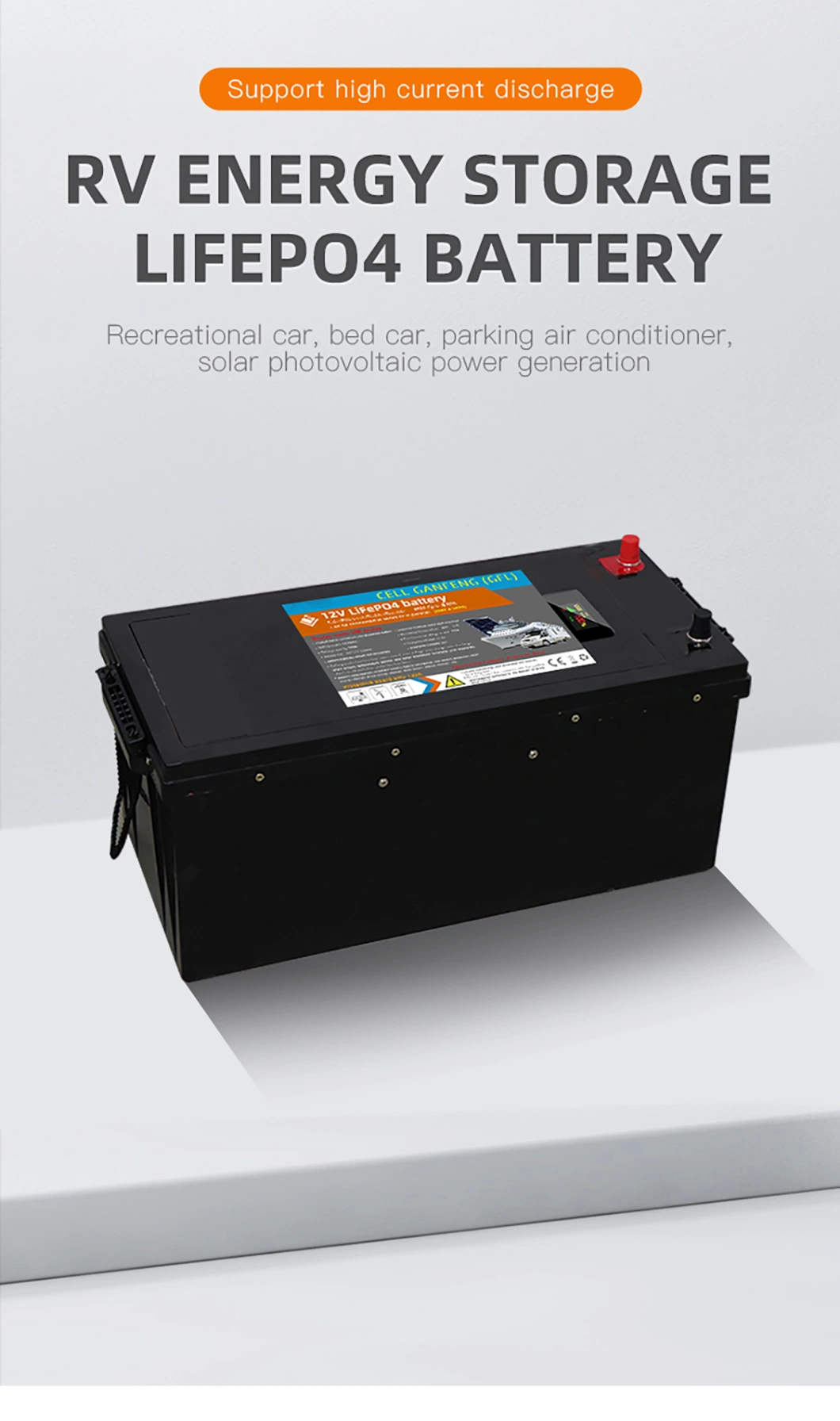 Factory 24V Lithium Battery 24V 150ah 200ah 250ah Byd LiFePO4 Battery for Solar System 12V Replace Lead Acid Battery