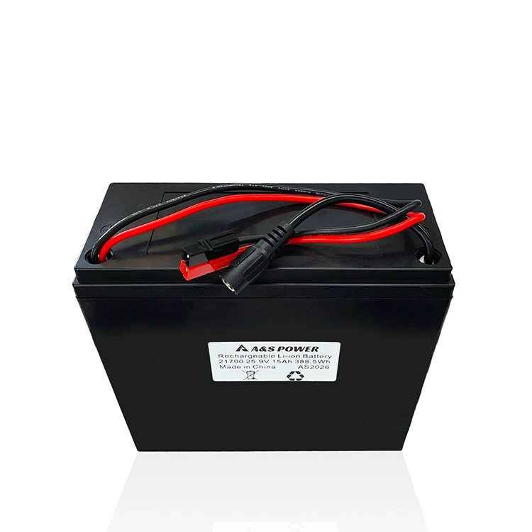 Rechargeable 24V Lithium Ion 25.9V 15ah Battery Pack for Golf Cart