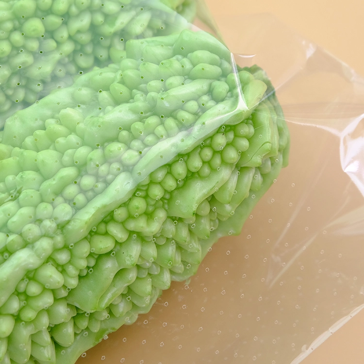 Quality Manufacturer Micro Perforation Bags Package Lettuce Vegetable Plastic Bakery BOPP/CPP/HDPE Bread Vegetable Transparent