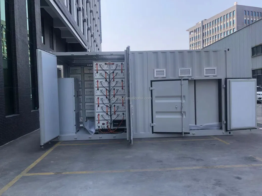 Outdoor 200kw Battery Energy Storage Lithium Battery Energy Storage System All in One for Commercial Use