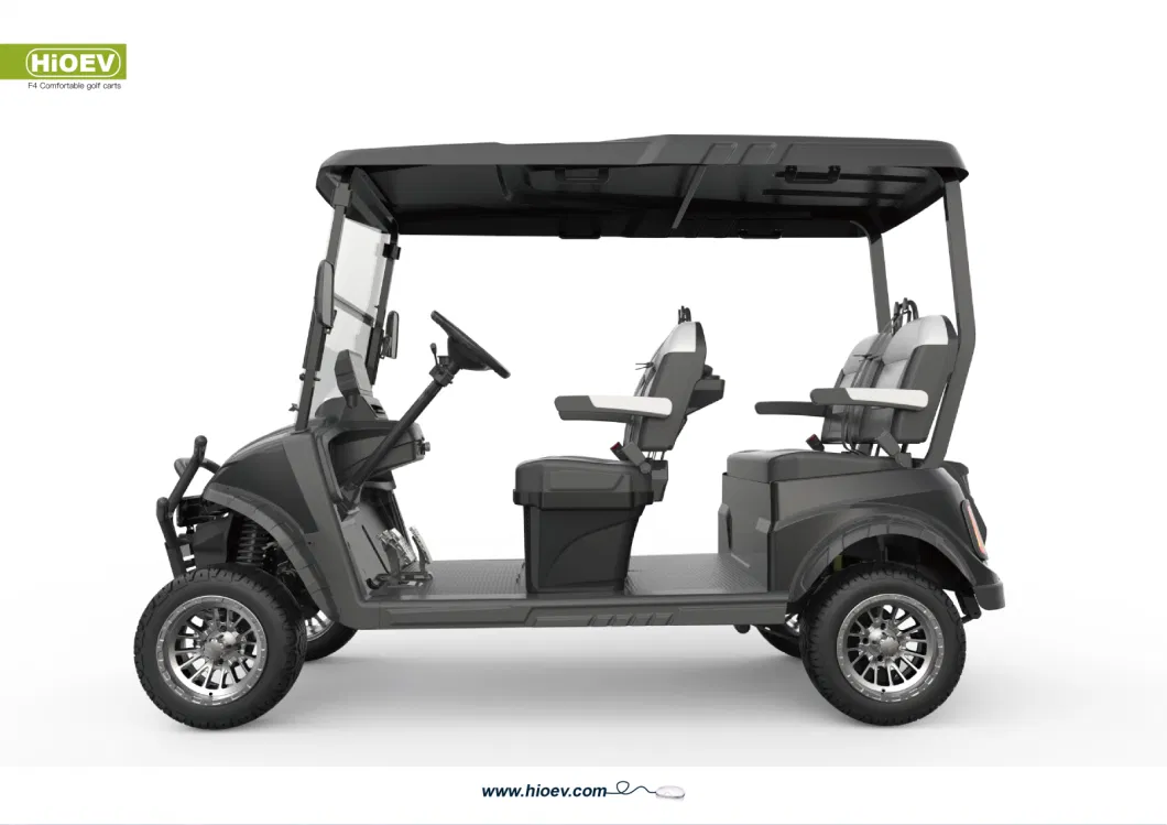 China Factory Hot Sale 4 Passenger Hio F4b 48V Lithium Battery Electric Golf Carts with Best Price