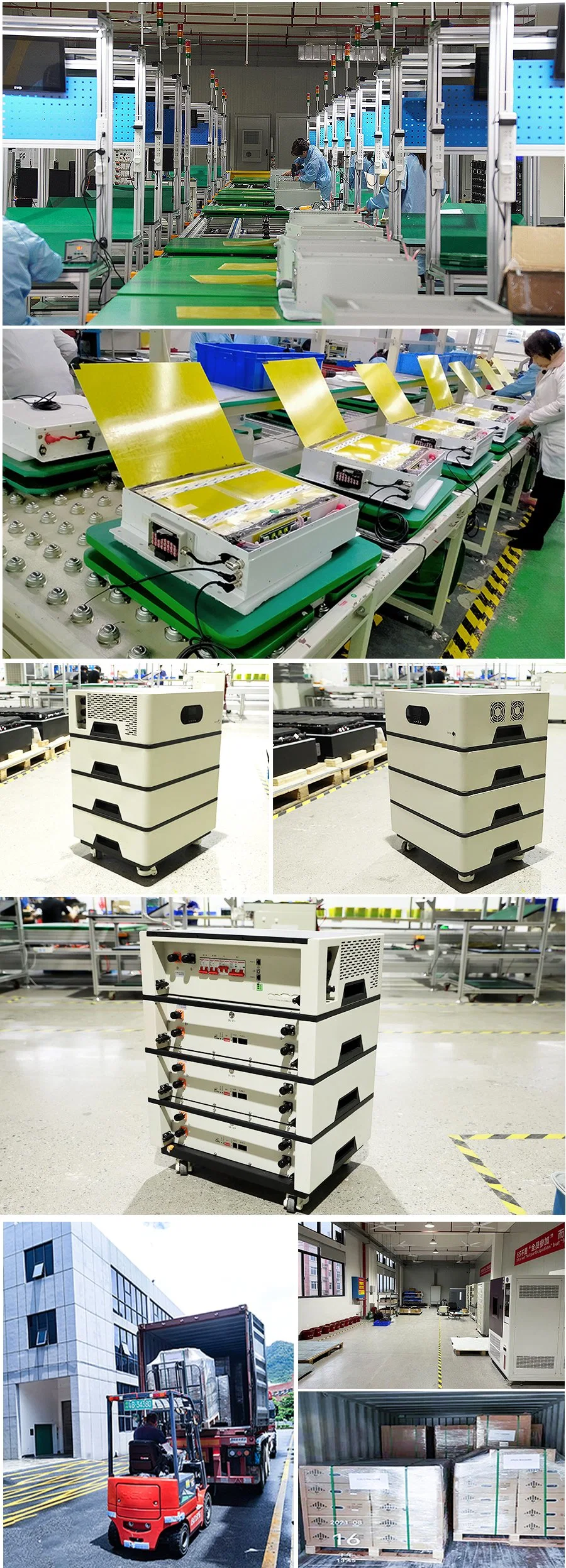 Cts All in One Lithium Battery 48V 10kwh Stacked Module Energy Storage