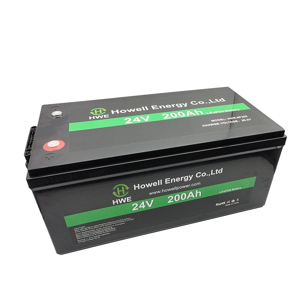 Factory on Sale 12V 25.6V 24V 48V 200ah Lithium Phosphate LiFePO4 Battery for Solar Energy Storage Marine RV