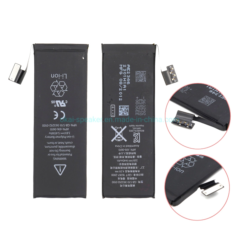 Original Mobile Phone Battery for iPhone 5 GB-S10-363292-0100