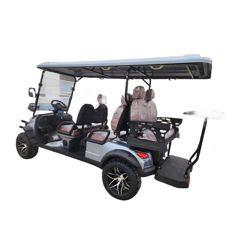 72V/48V Lithium Battery 6 Seat Electric Golf Cart Buggy CE Approved