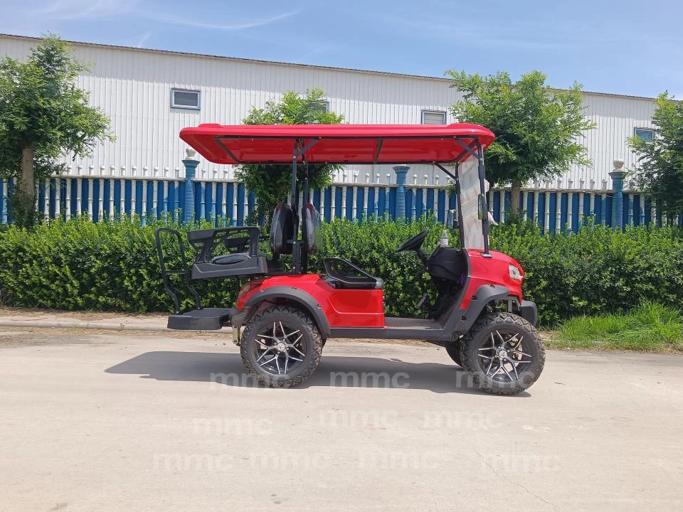 MMC 2 Row 4 Seater 72V 4kw 5kw 7kw Lithium Ion Battery Electric Lifted off Road Golf Carts with Solar Panel