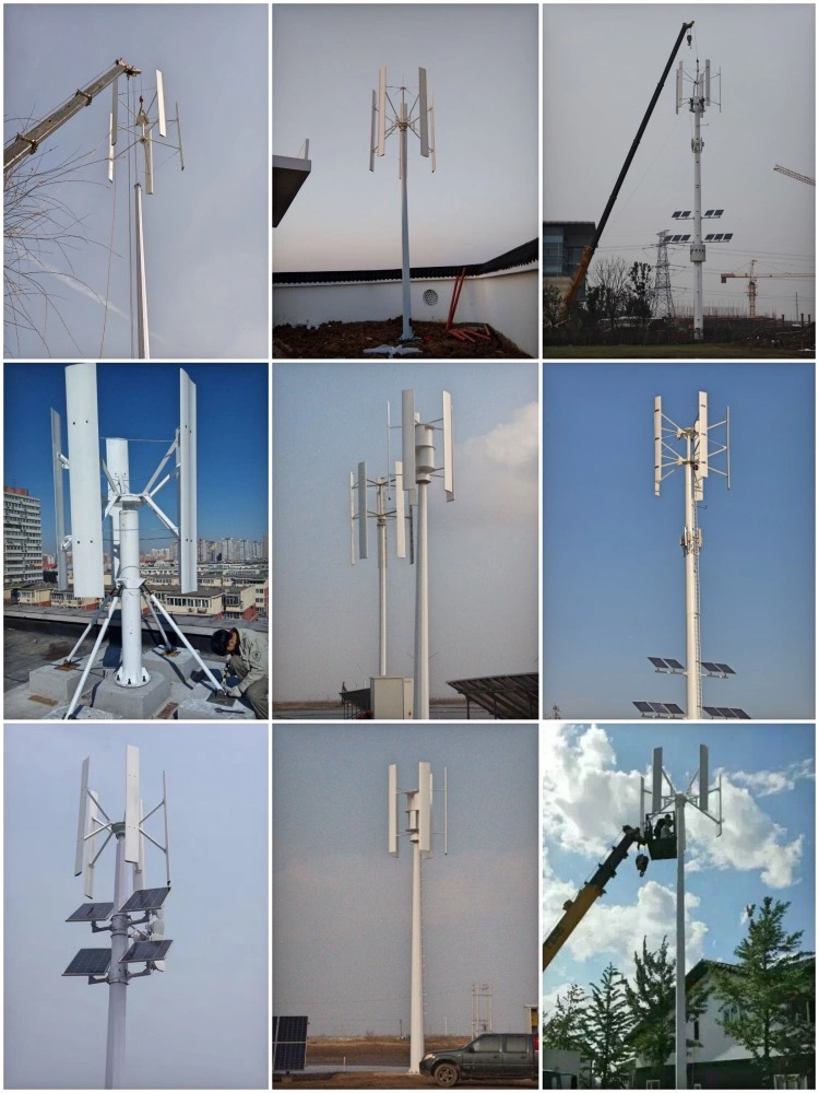 High Efficiency Vertical Axis Wind Turbine Generator - 5kw/10kw Power Generator