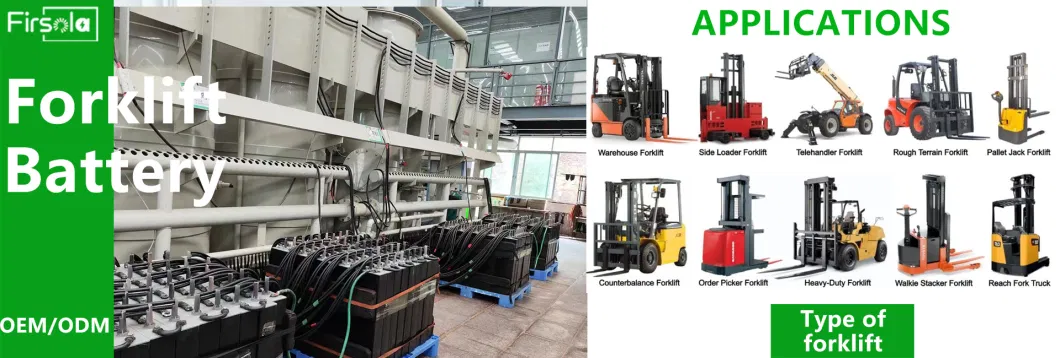 Heli Cpd30 80V 480ah 6pzs480 Battery for Traction Electric Operated Forklift Traction Battery