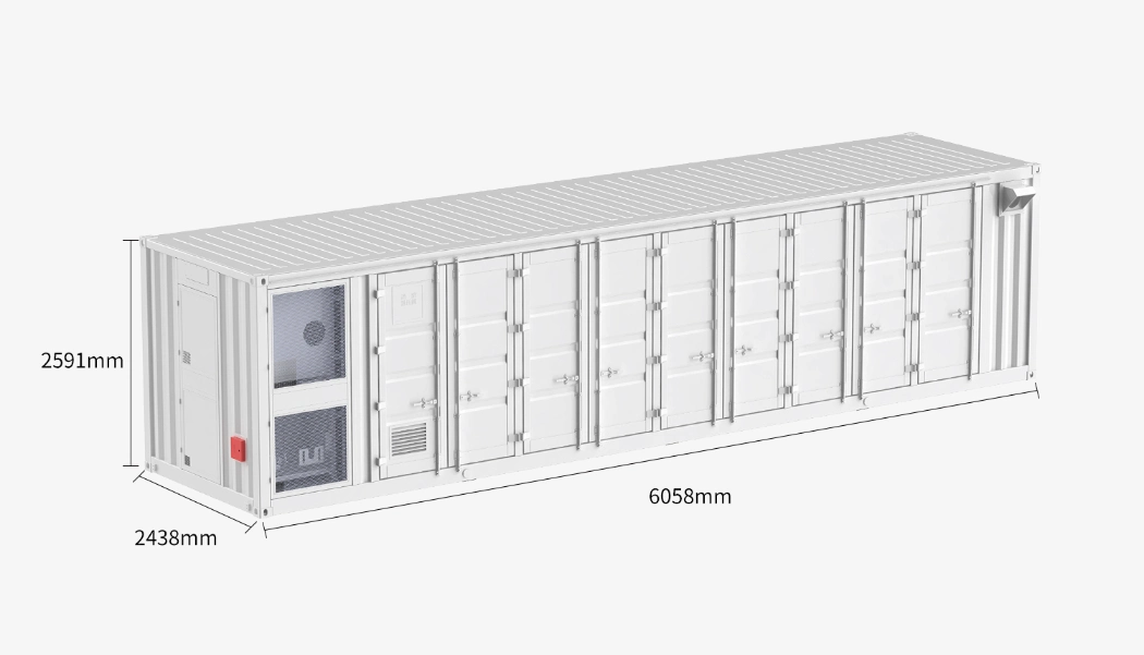 Honle 1.72mwh Outdoor Lithium Power Battery Energy Storage System Bess for Industrial Use with Solar Cooling System