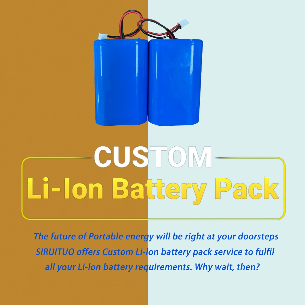 48V Battery Support 3c 7.4V Rechargeable 2600mAh Power Cell 18650 2s1p Li-ion Batteries Pack Low Discharge Lithium Iron Phosphate Battery Pack 11.1V 18650 2600m