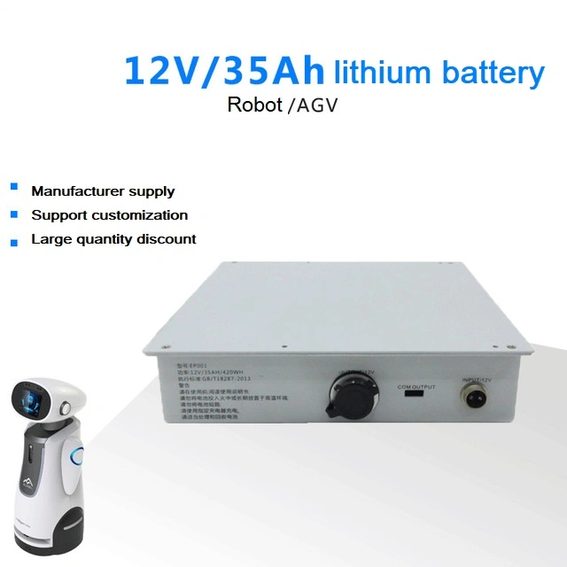 12V 24V 48V Lithium Battery Service Inspection Detection Agv Robot Lithium Iron Phosphate Battery