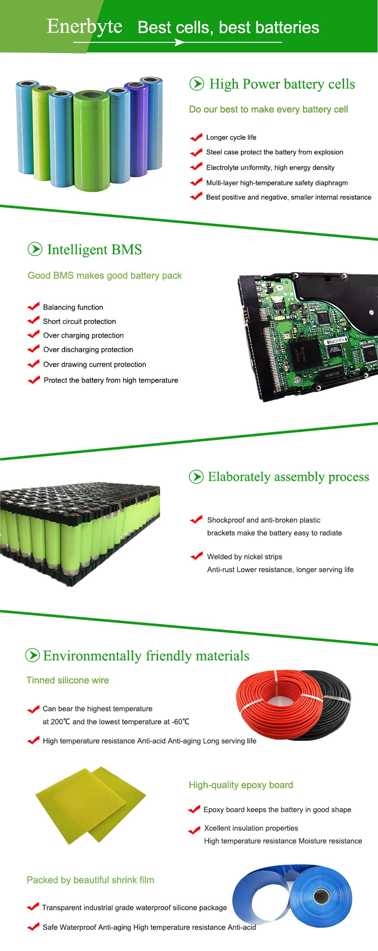 Lithium Phosphate Batteries for Agv Robot 24V