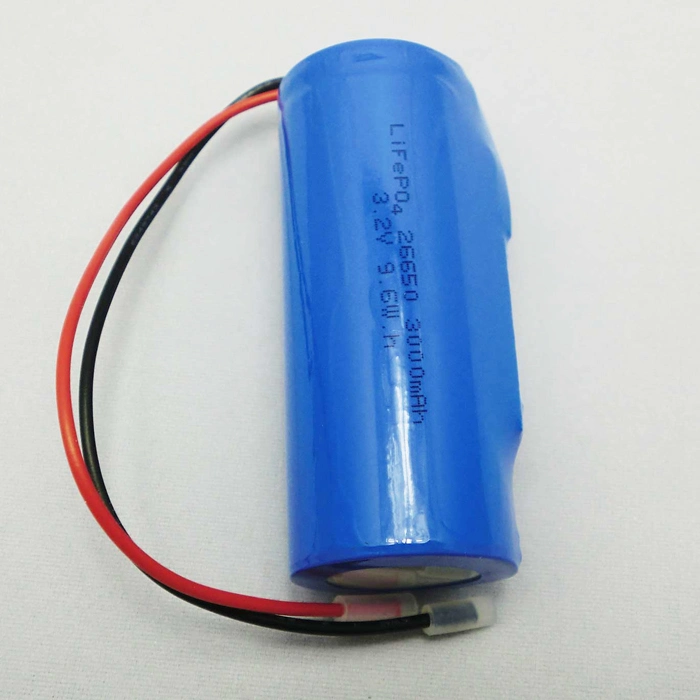 Long Cycle Ifr26650 3.2V 3000mAh LiFePO4 26650 Rechargeable Li-ion Electric Bicycle Battery Cell for EV/Solar Light/E-Bicycle/E-Scooter/Energy Saving System