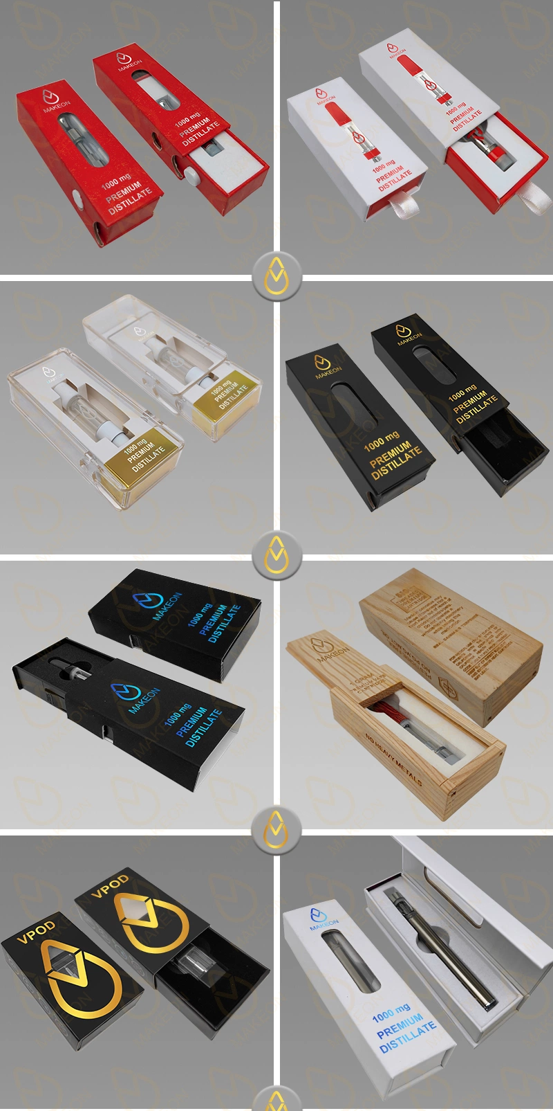 Paper Box Packaging Customization Sliding Drawer Box Display Logo Packages OEM Brand