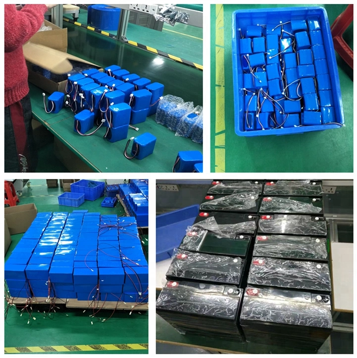 Factory Deep Cycle 12V 24V 48V 12ah Rechargeable Battery Pack Lithium LiFePO4 Solar Storage Batteries