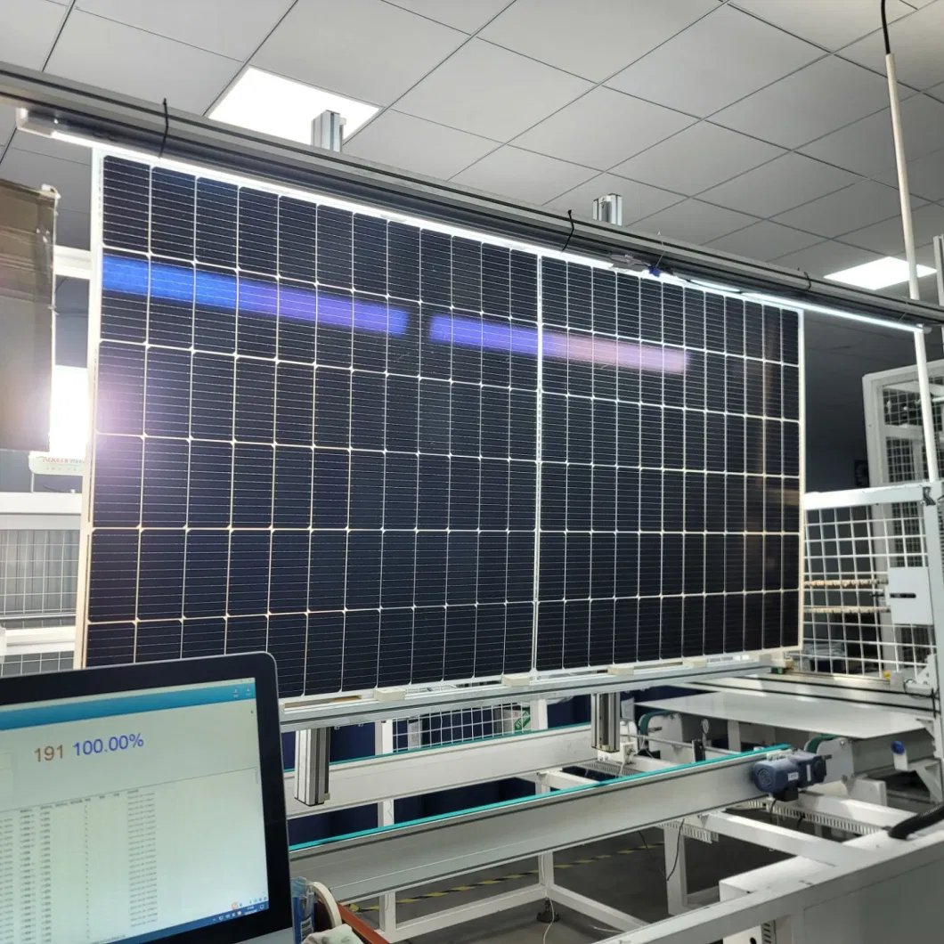 Autex Mono Crystal Solar Panel 555W Is Used for off-Grid Solar Systems