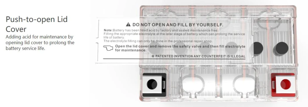 12V10ah Yt12A-BS Outdo Valve Regulated Gel Maintenance Free Factory Activated Power Sports High Performance Rechargeable Lead Acid Motorcycle Battery