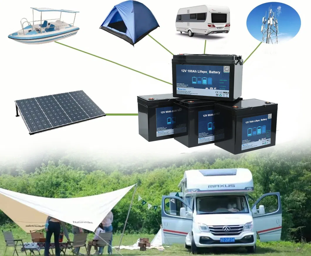 Golf Cart Battery Suppliers 24V Lithium Battery Power Bank Deep Cycle Customized 24V 50ah Li-ion/LiFePO4 Battery with BMS for RV/Golf Trolley/Solar System