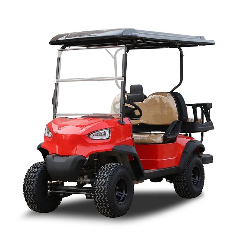 Electric Golf Buggy Best Cozy 4 Seat 48V/72V Lithium Battery 5kw/7kw Golf Cart