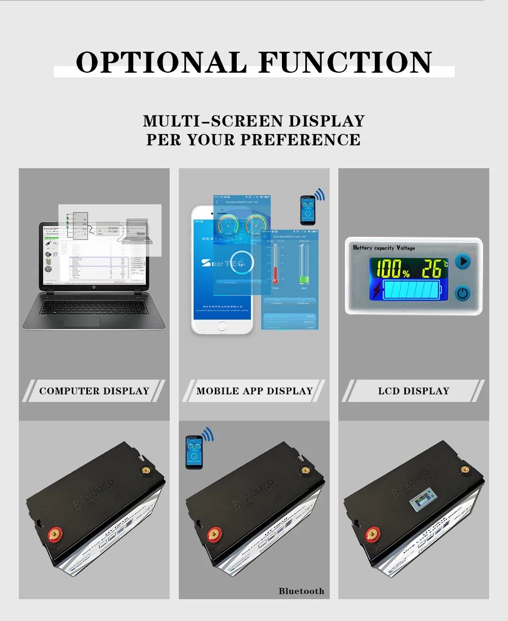 Factory Rechargeable Deep Cycle LiFePO4 Battery 24V 50ah 100ah Storage Solar Energy Battery for Solar Storage System/UPS/Golf-Cart/EV/RV/Marine/Boats