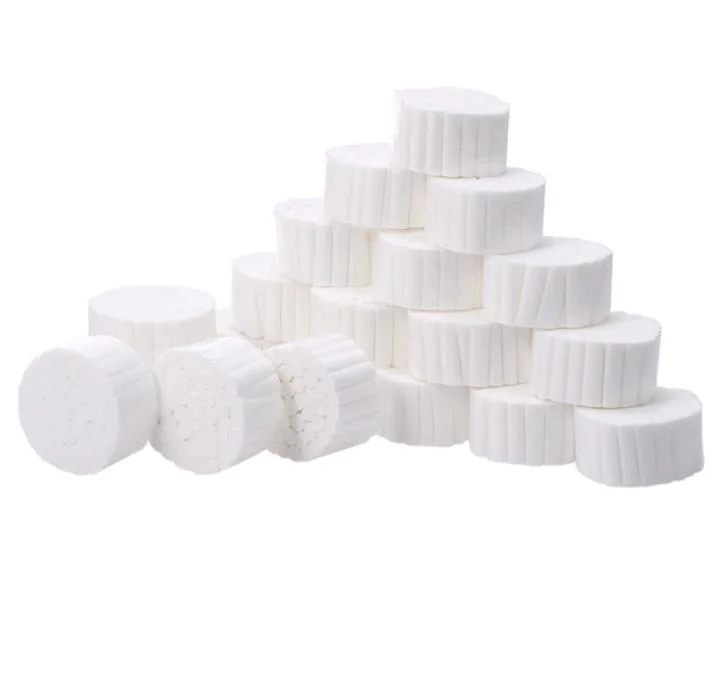 Box Package with 1000PCS/Pack for Dental Cotton Roll Customization