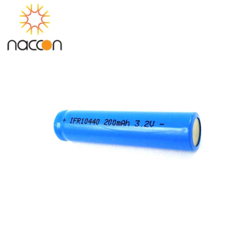 Hight Top 10440 Battery Ifr 10440 3.2V LiFePO4 Battery 200mAh AAA Li-ion Battery Without Wires