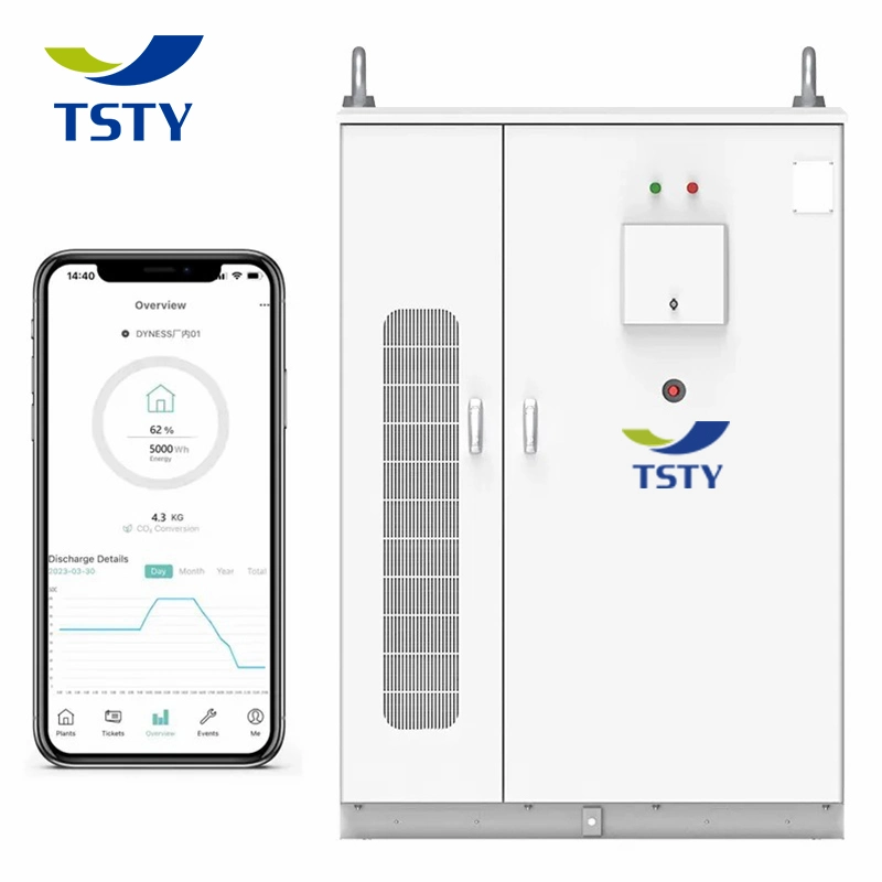 Outdoor All-in-One Cabinet Battery Energy Storage System 90kw 266kwh