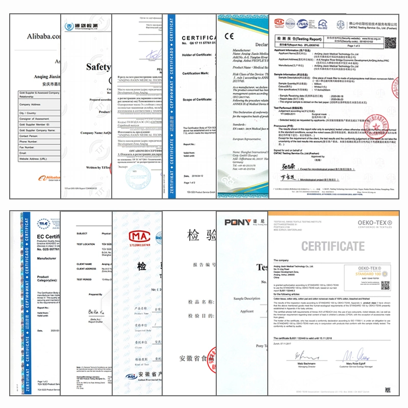 Box Package with 1000PCS/Pack for Dental Cotton Roll Customization