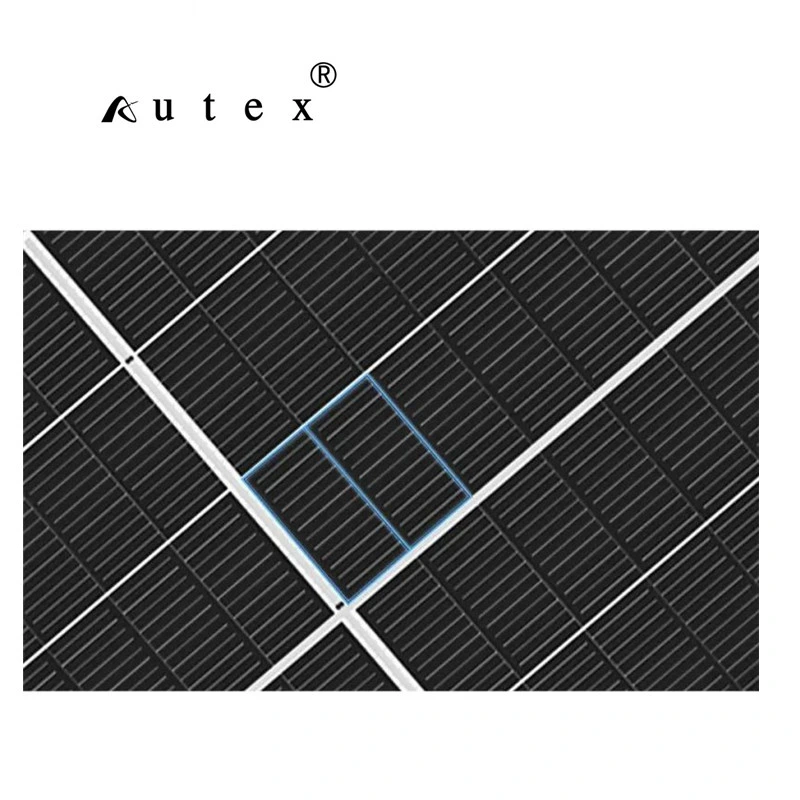 Autex Mono Crystal Solar Panel 555W Is Used for off-Grid Solar Systems