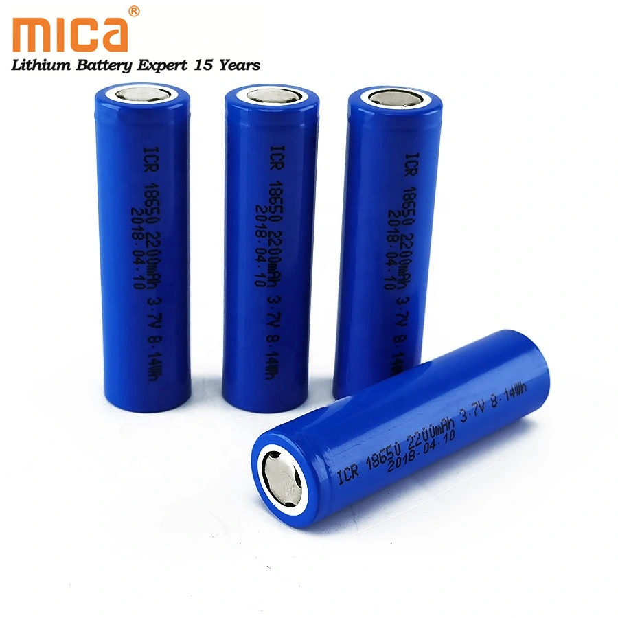 18650 1s1p Li-ion Battery 3.2V 2000mAh Ifr LiFePO4 Battery Cell for Power Supply/Light/Energy Storage