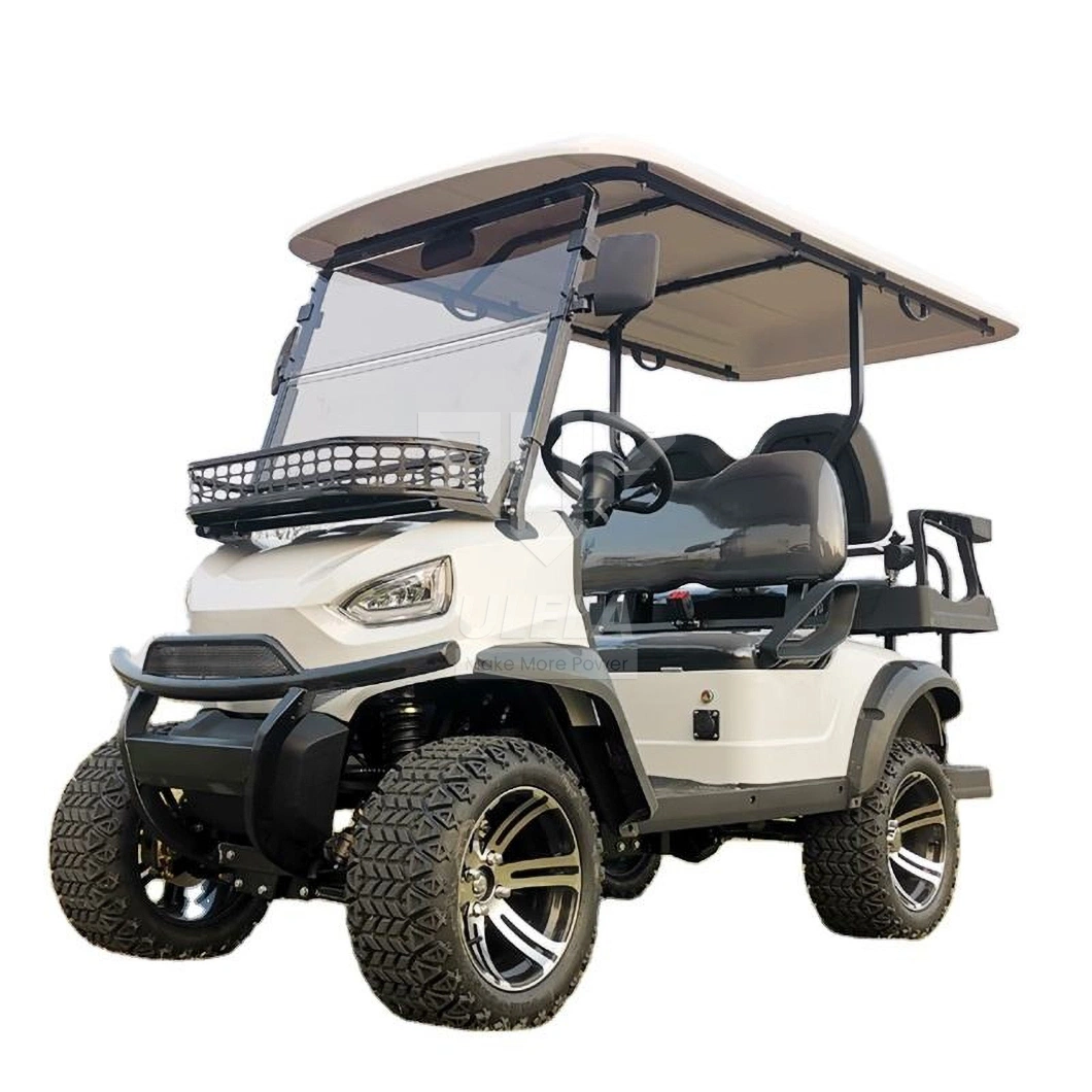 Ulela Electric Golf Cart Dealer 4.5kw/5kw Power Golf Carts off Road China 4 Seater 36 Volt Battery Lithium Golf Cart