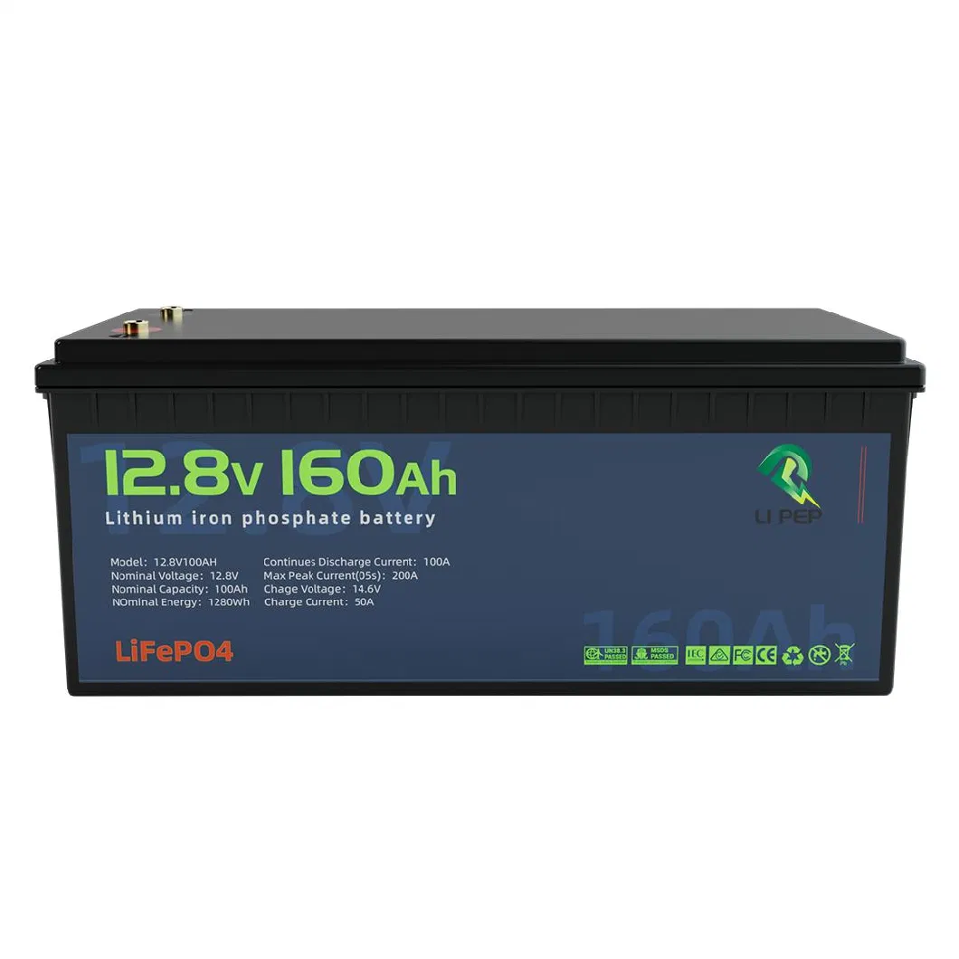 Wholesale Price 12.8V 100ah Lithium Iron Phosphate Battery with TUV Solar Storage Battery Pack