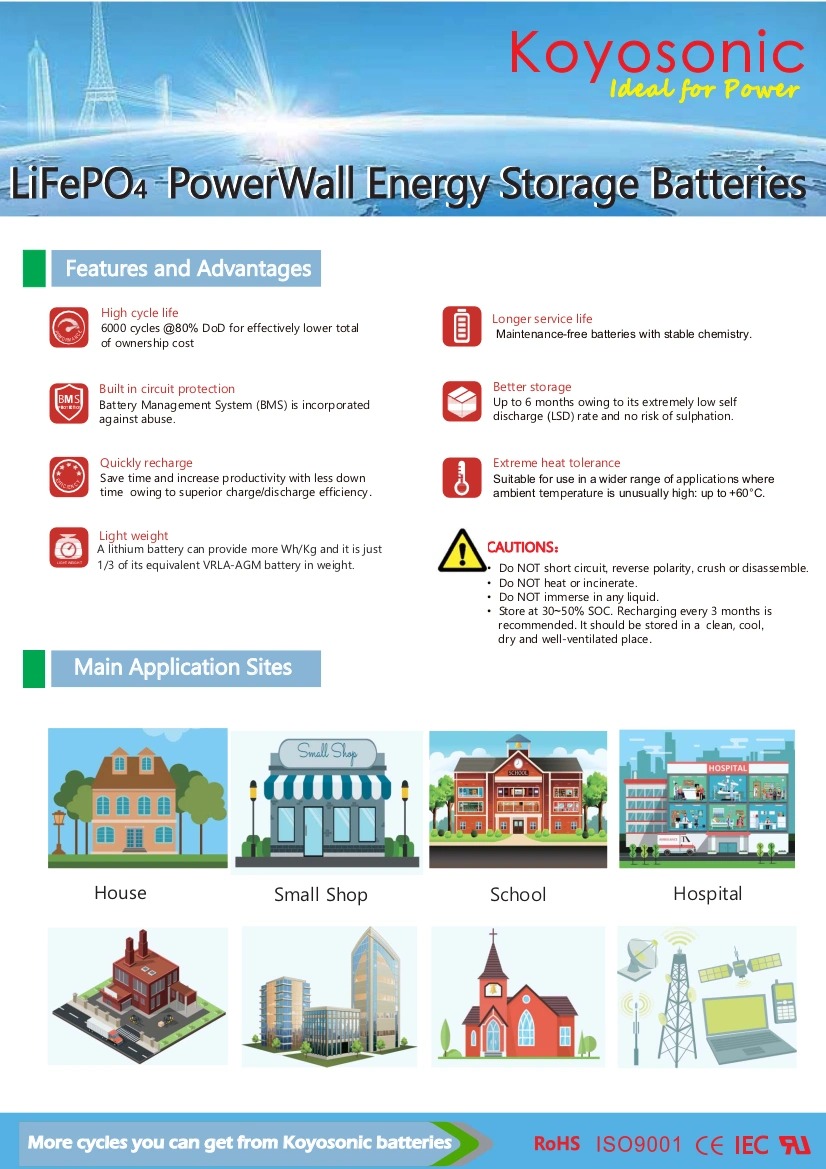 Lithium Battery Large Capacity 5kw 15kwh Energy Storage System 10kwh Home Lithium Battery Solar Storage