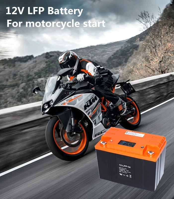 LiFePO4 12V LFP7a Accumulator Motorcycle Lithium Ion Battery for Motorcycle/Scooter