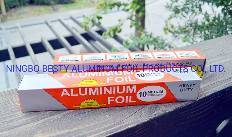 China Manufacturer Aluminum Foil Rolls for Kitchen Food Package