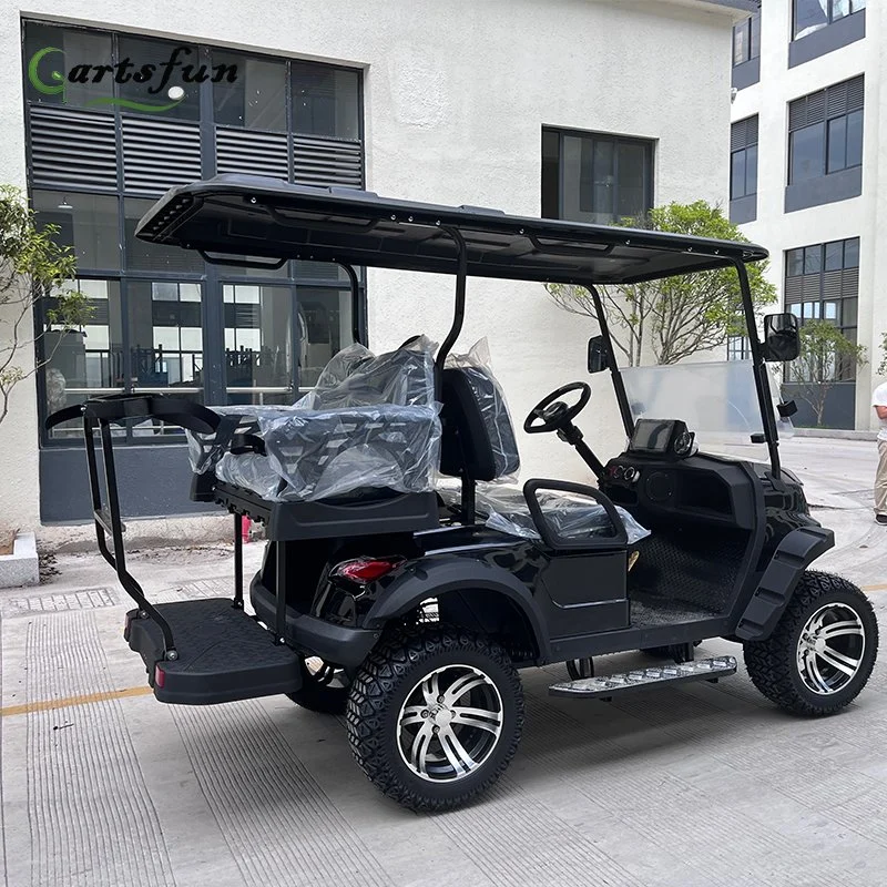 Best Prices 4 Seater 4 Wheel Lithium-Ion Battery Lifted Electric Golf Cart 72V with Aluminum Frame