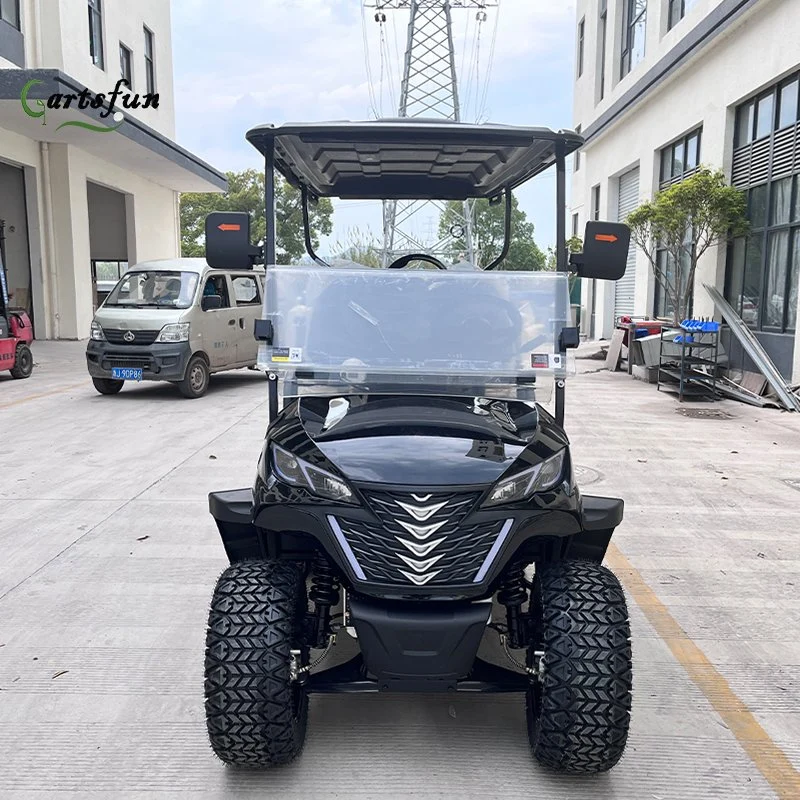 Best Prices 4 Seater 4 Wheel Lithium-Ion Battery Lifted Electric Golf Cart 72V with Aluminum Frame