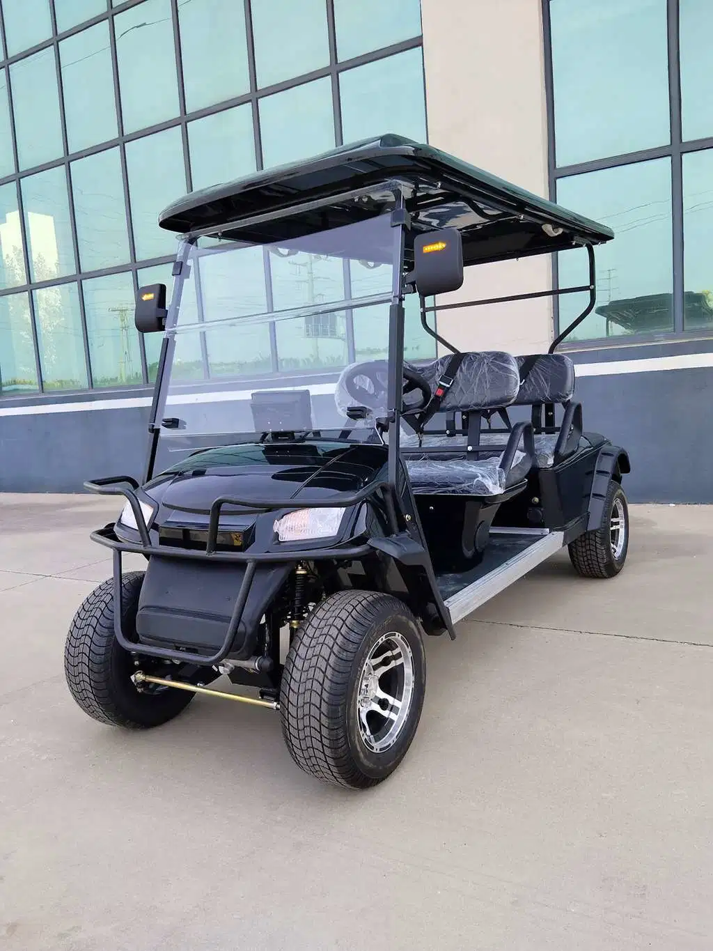 8 Passenger Folding Electric Golf Carts Cheap Prices Buggy Car for Sale Chinese 36V Lithium Battery 1 Person 4 Stroke Golf Cart