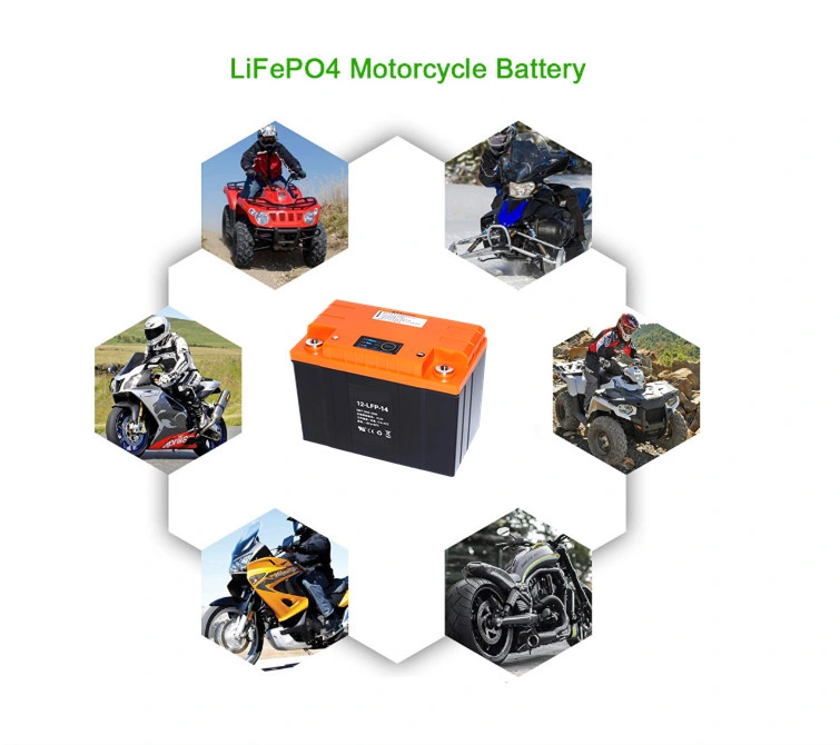 LiFePO4 12V LFP7a Accumulator Motorcycle Lithium Ion Battery for Motorcycle/Scooter