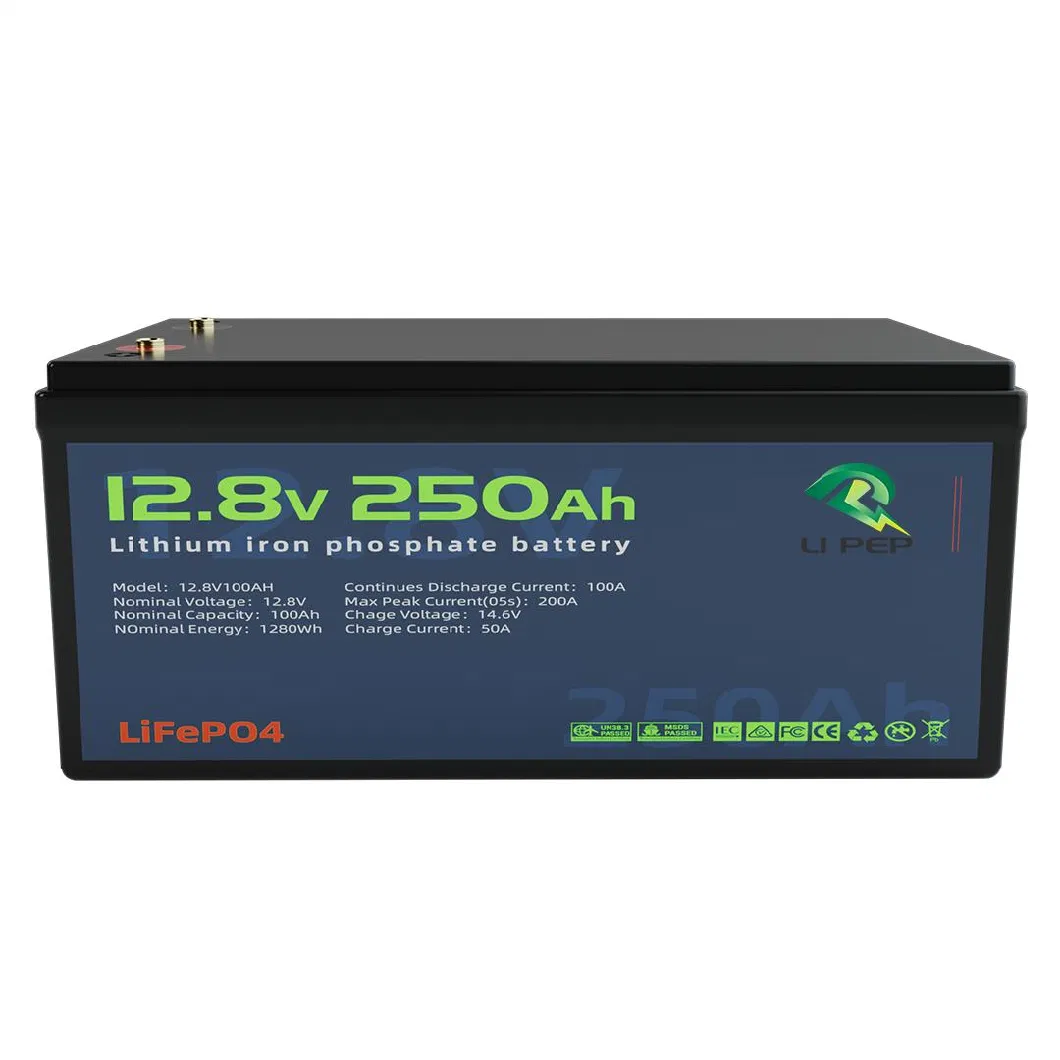 Wholesale Price 12.8V 100ah Lithium Iron Phosphate Battery with TUV Solar Storage Battery Pack