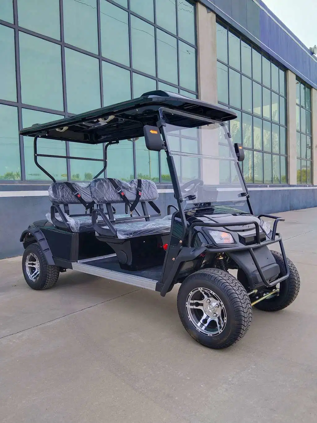 8 Passenger Folding Electric Golf Carts Cheap Prices Buggy Car for Sale Chinese 36V Lithium Battery 1 Person 4 Stroke Golf Cart