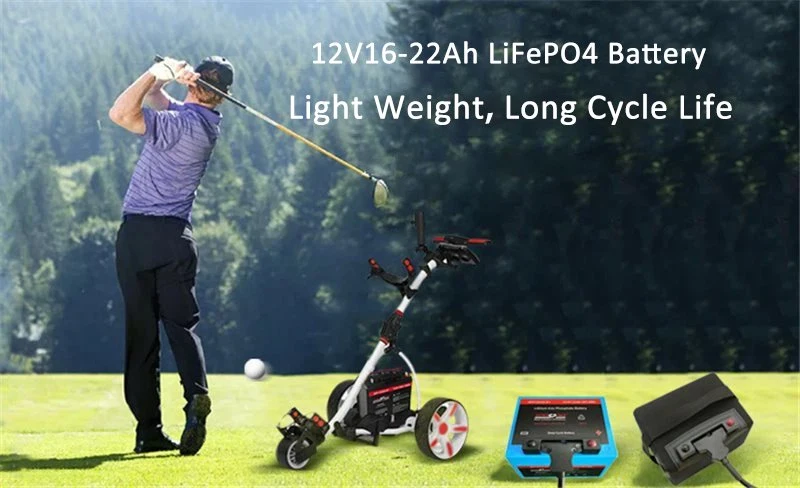 Factory Price Energy Storage Battery Lithium Ion Battery Pack 12V 22ah for Golf Trolley Carts