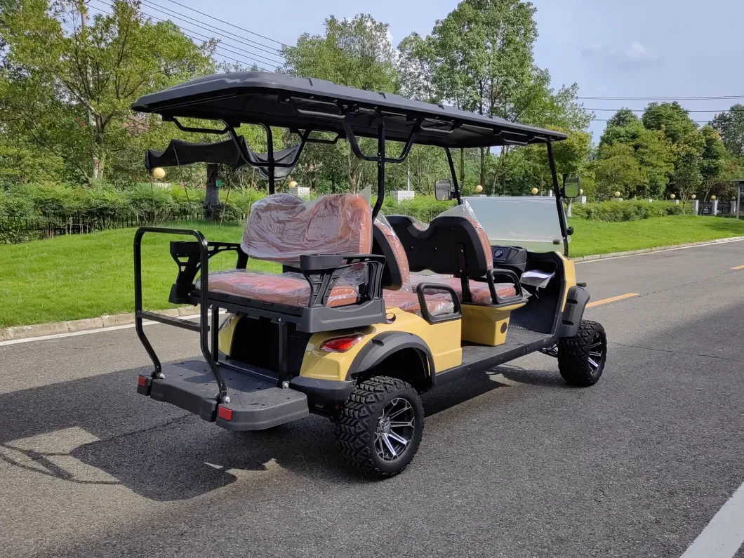 4X4 off-Road Lithium Battery 48V 5kw 150ah 4+2 Seats Electric Club Car Golf Cart Golf Buggy