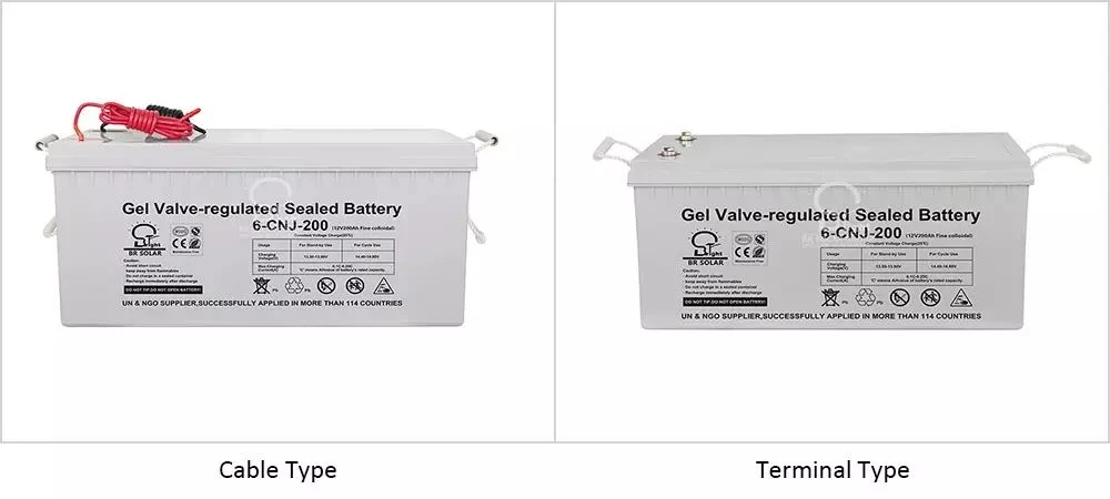 Top-rated 12V Lead-Acid LiFePO4 Lithium Gel Solar Storage Batteries