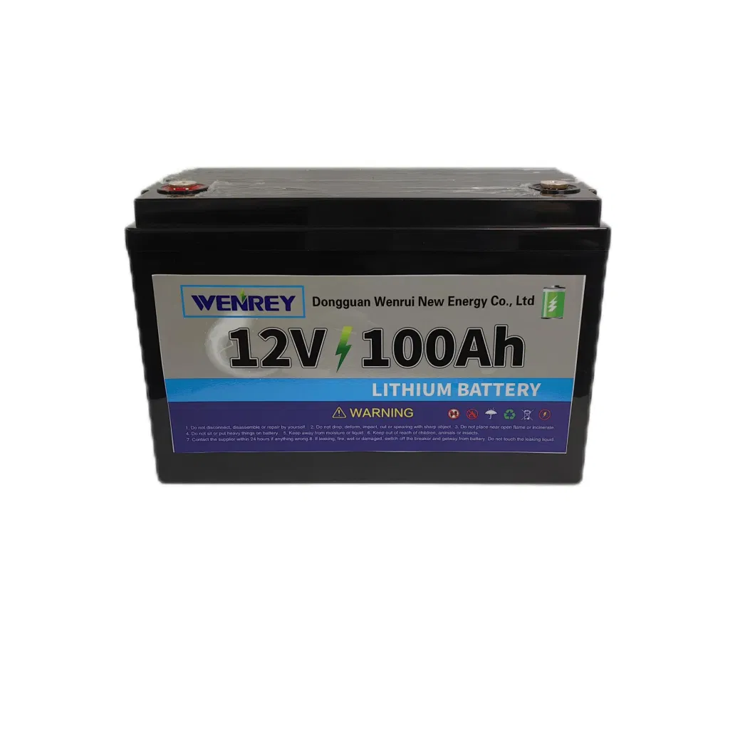 Solar Battery for Campervans - 12V 100ah Solar-Powered Golf Cart Energy Storage