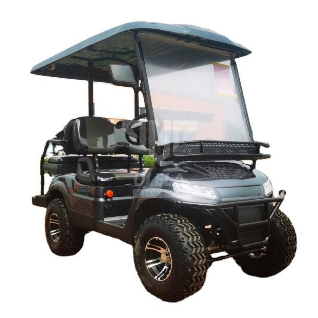 Ulela Electric Golf Cart Dealer 4.5kw/5kw Power Golf Carts off Road China 4 Seater 36 Volt Battery Lithium Golf Cart